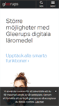 Mobile Screenshot of gleerups.se